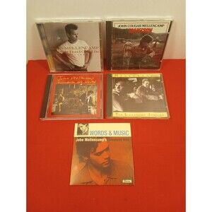 JOHN C MELLENCAMP/ 4 CD + BONUS DVD BUNDLE/ SEE TITLES BELOW/ FAST SHIP